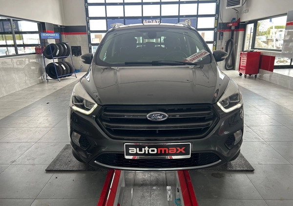 Ford Kuga cena 69900 przebieg: 76297, rok produkcji 2018 z Wyszków małe 781